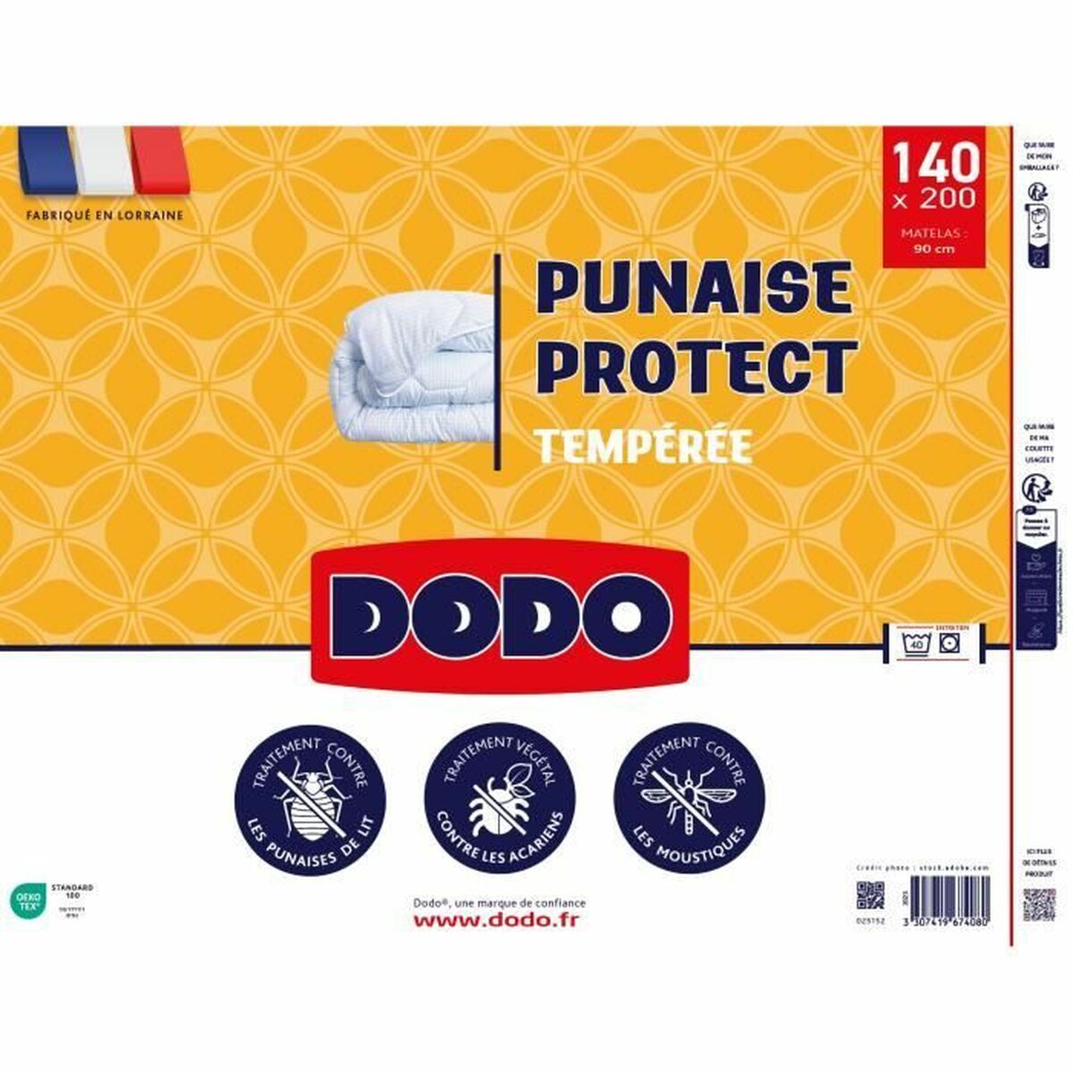 Σκανδιναβικό Παπλώμα DODO Λευκό 140 x 200 cm